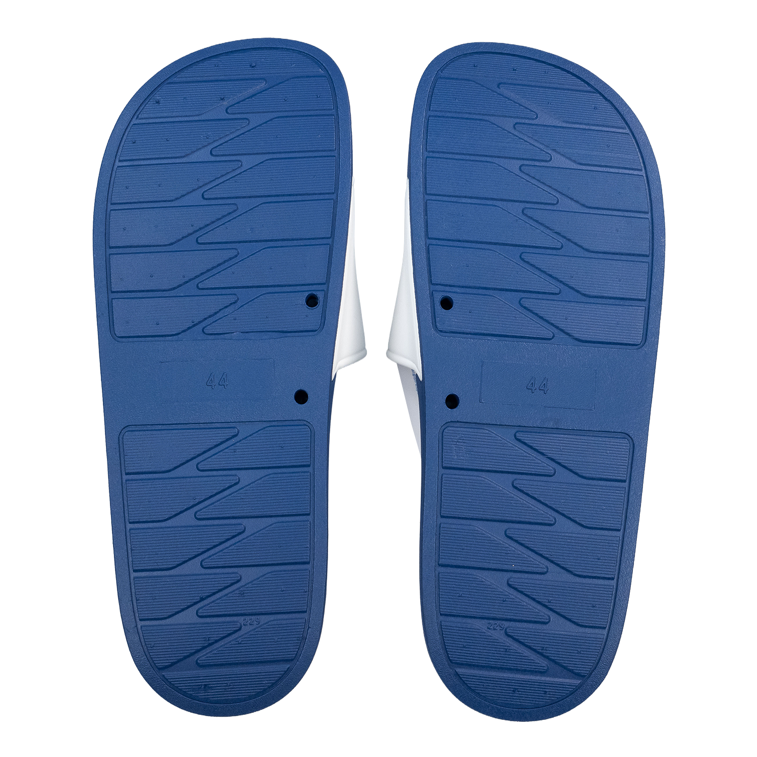 Badeschlappen Logo geprägt