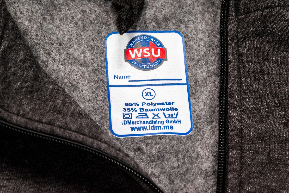Sweatjacke Baukasten