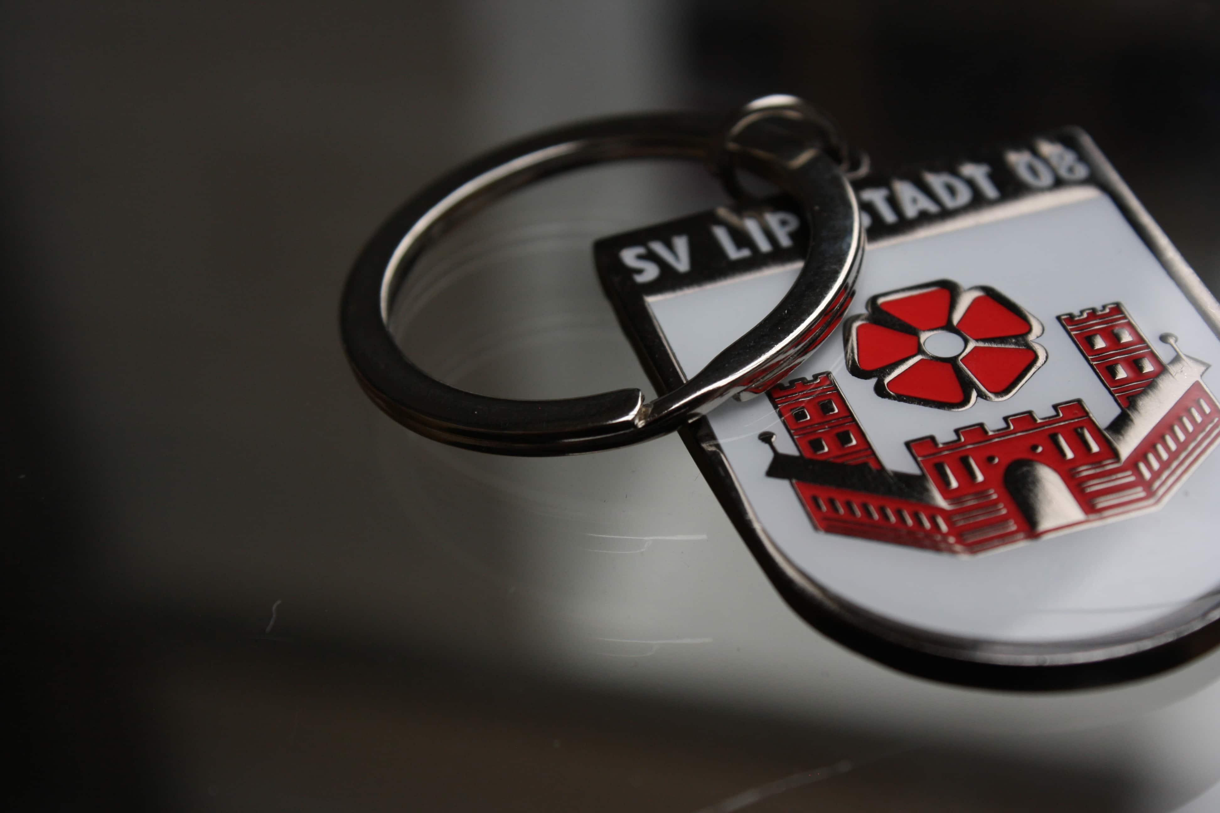 Schlüsselanhänger aus Metall mit Peugeot-Logo – kaufen Sie im