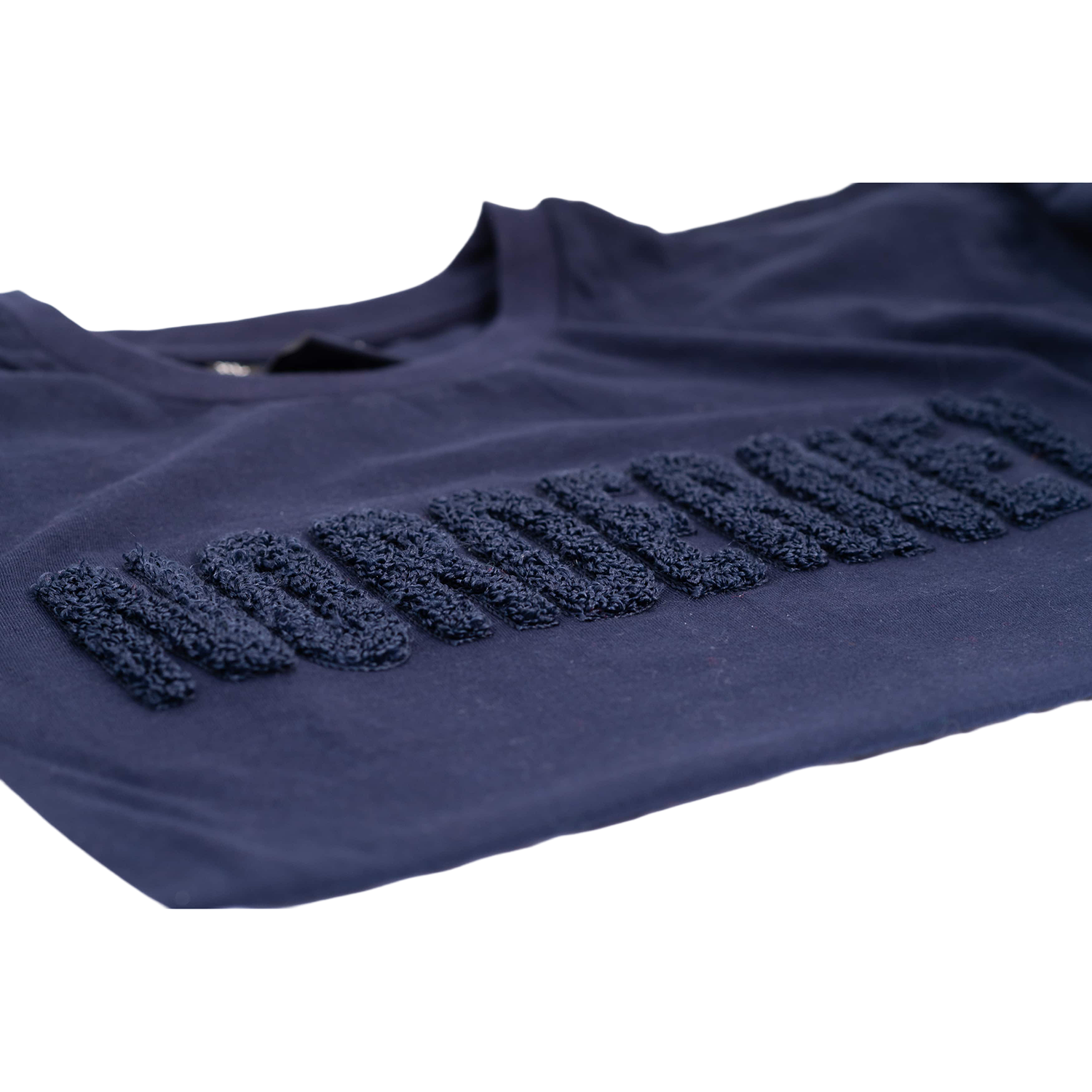 T-Shirt mit Frottee Applikation