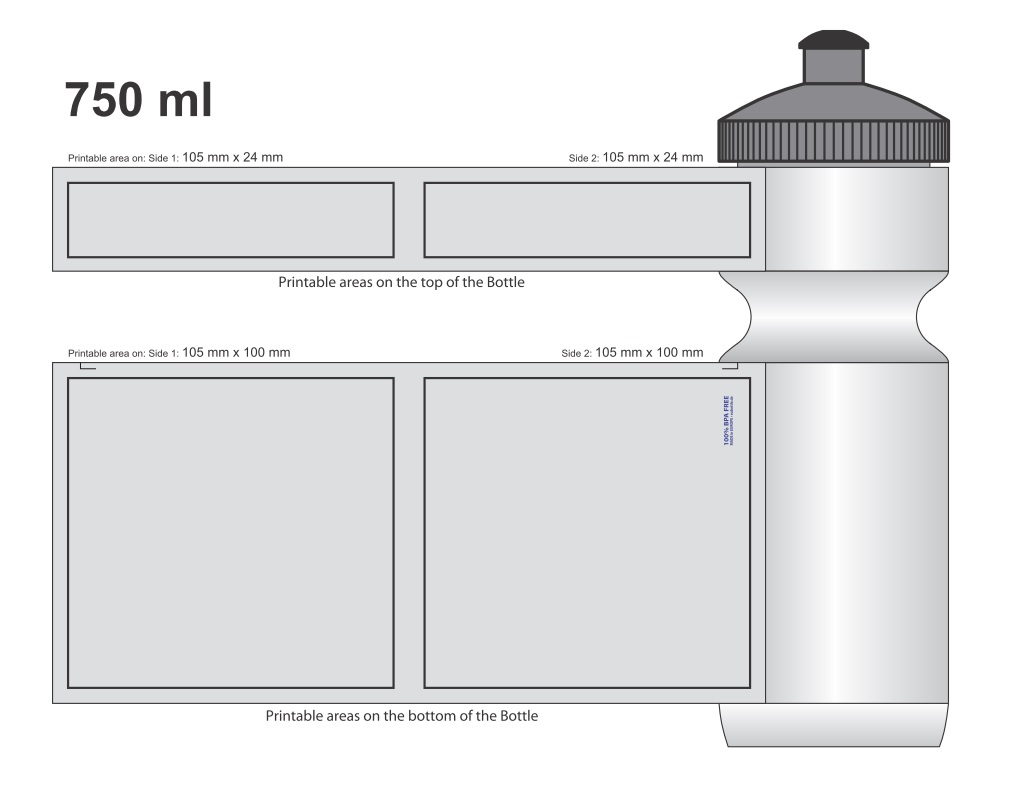 Trinkflasche 750ml