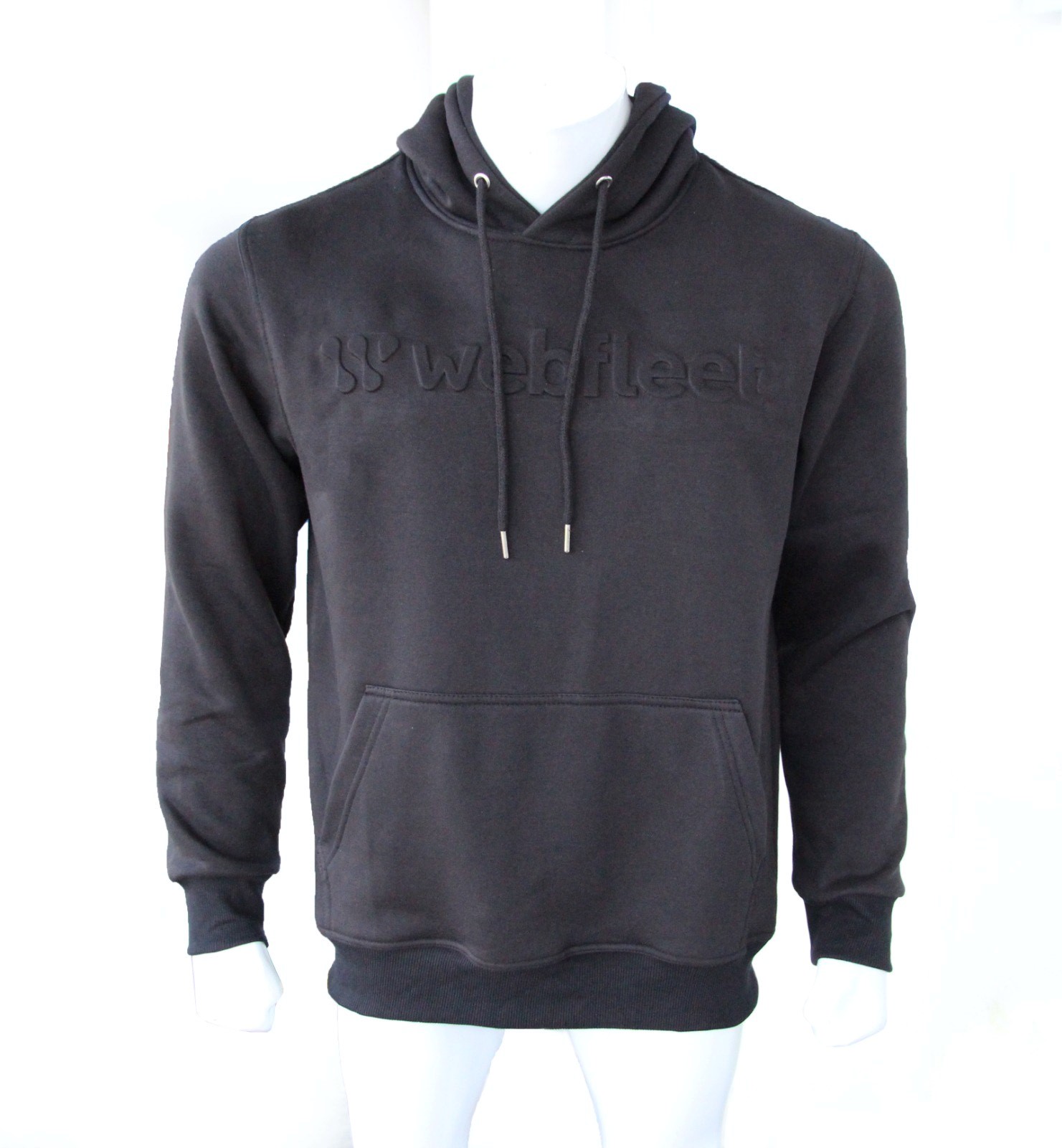 Hoodie mit geprägtem Logo