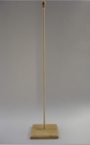 Wimpelständer 19 cm aus Holz für Wimpel