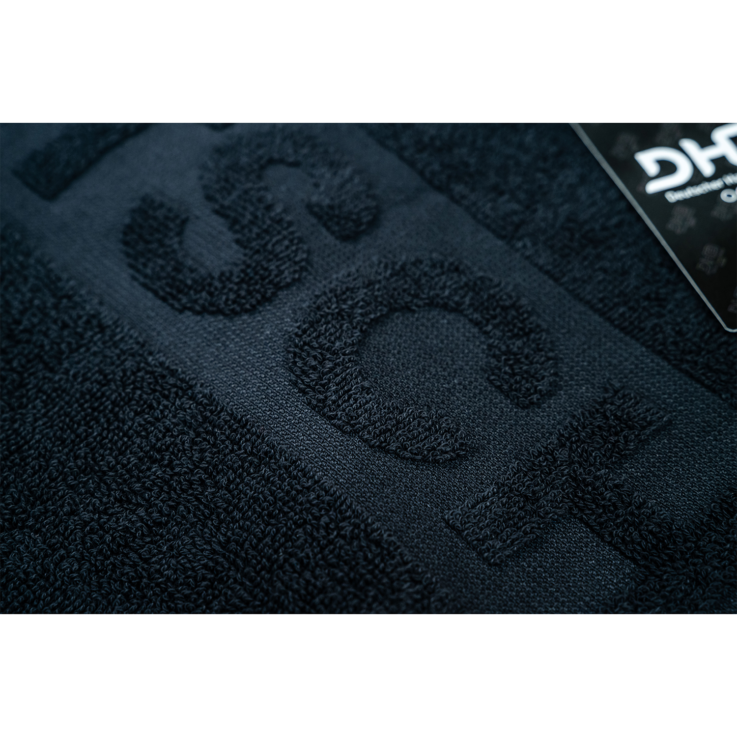 Badetuch 70x140 cm Logo geprägt