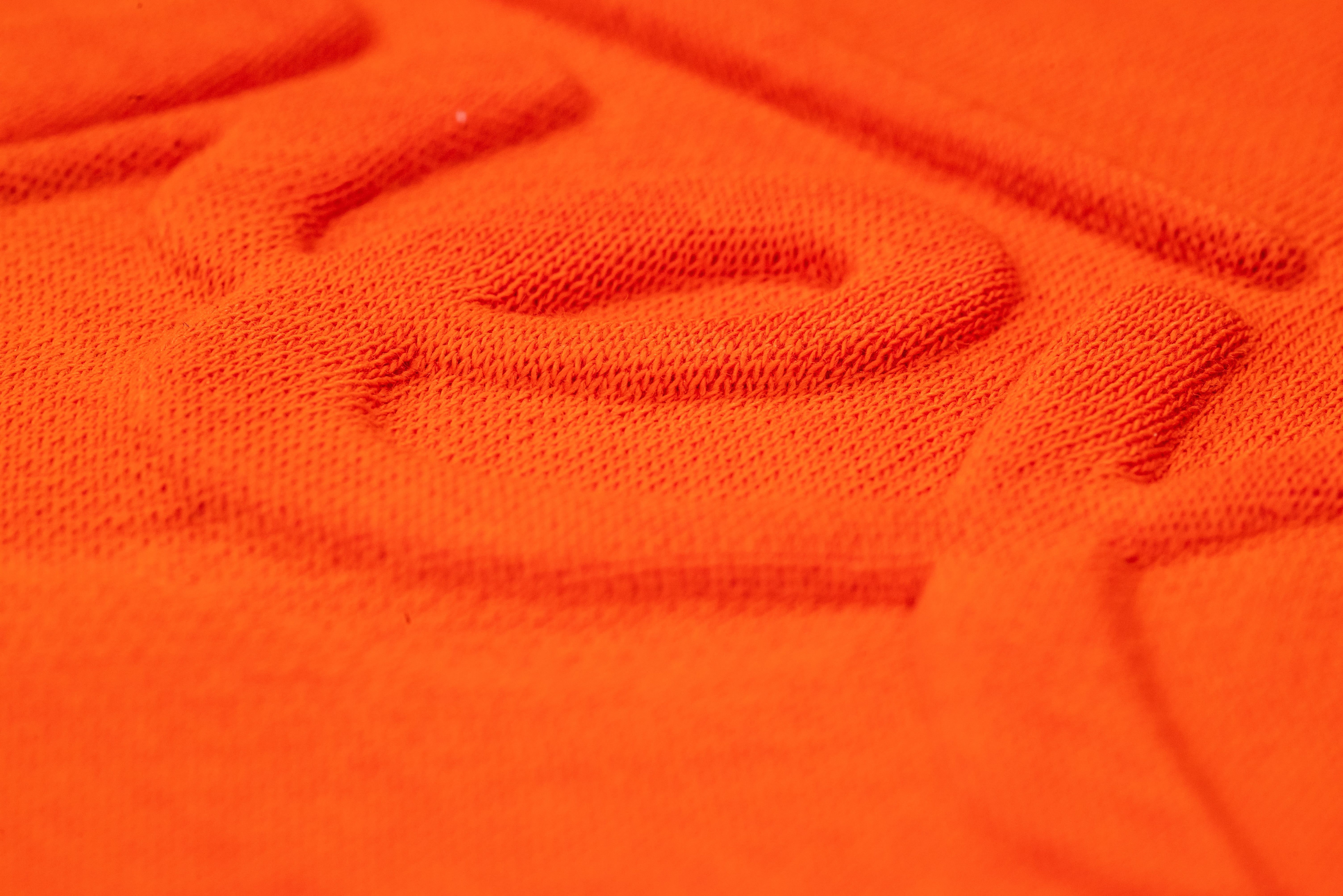 Hoodie mit geprägtem Logo Hoodie mit geprägtem Logo