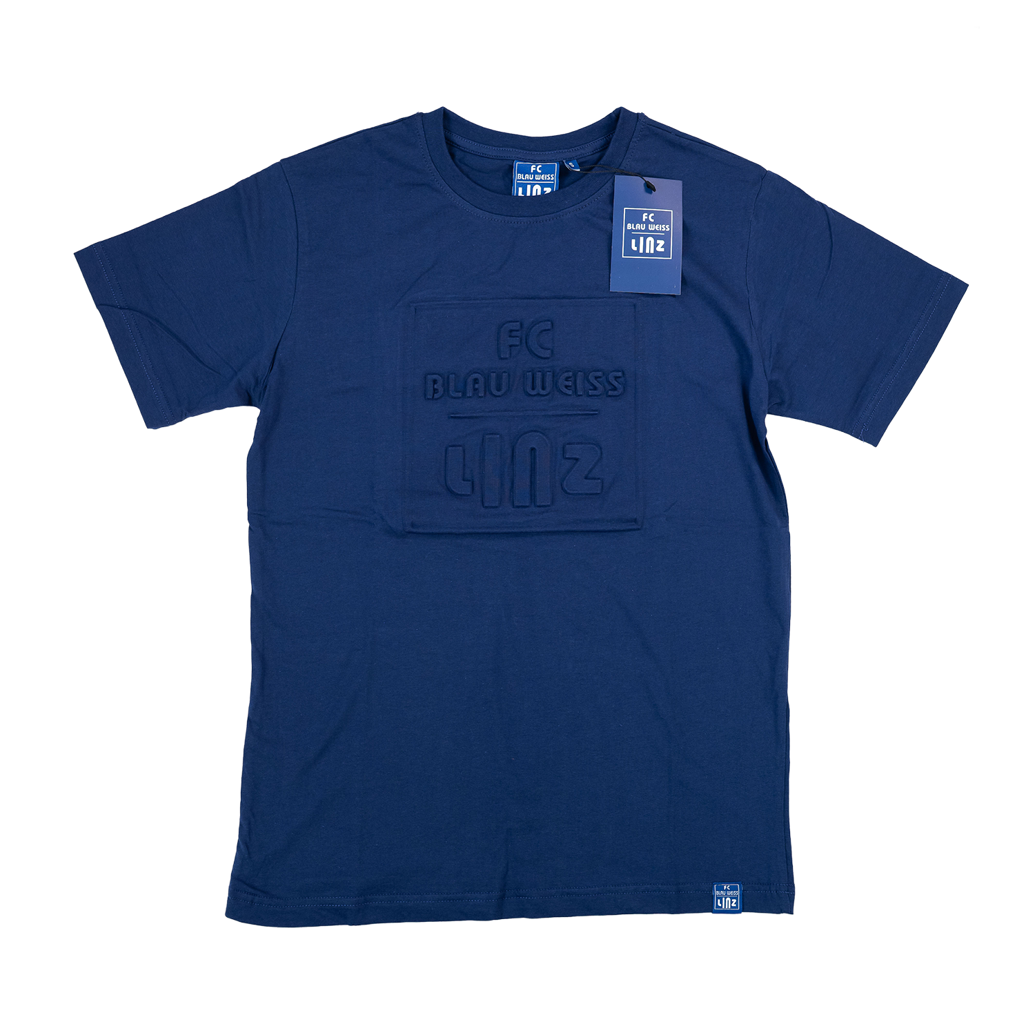 T-Shirt mit geprägtem Logo