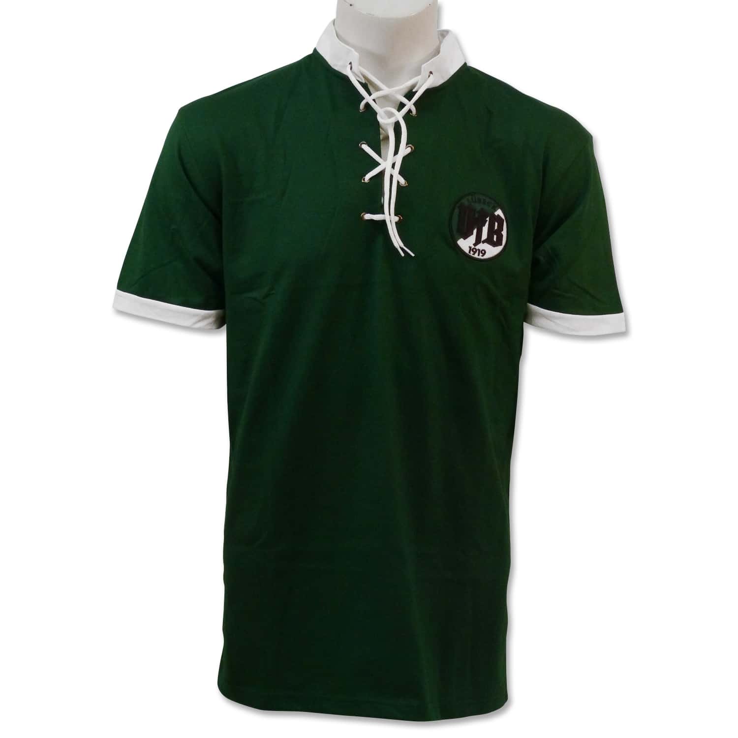 Retro Shirt uni aus Baumwolle