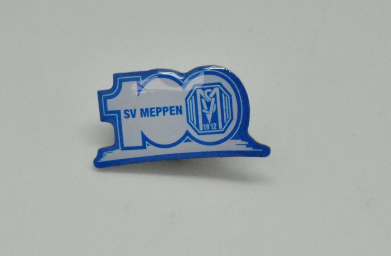 Pin Jubiläum gedruckt