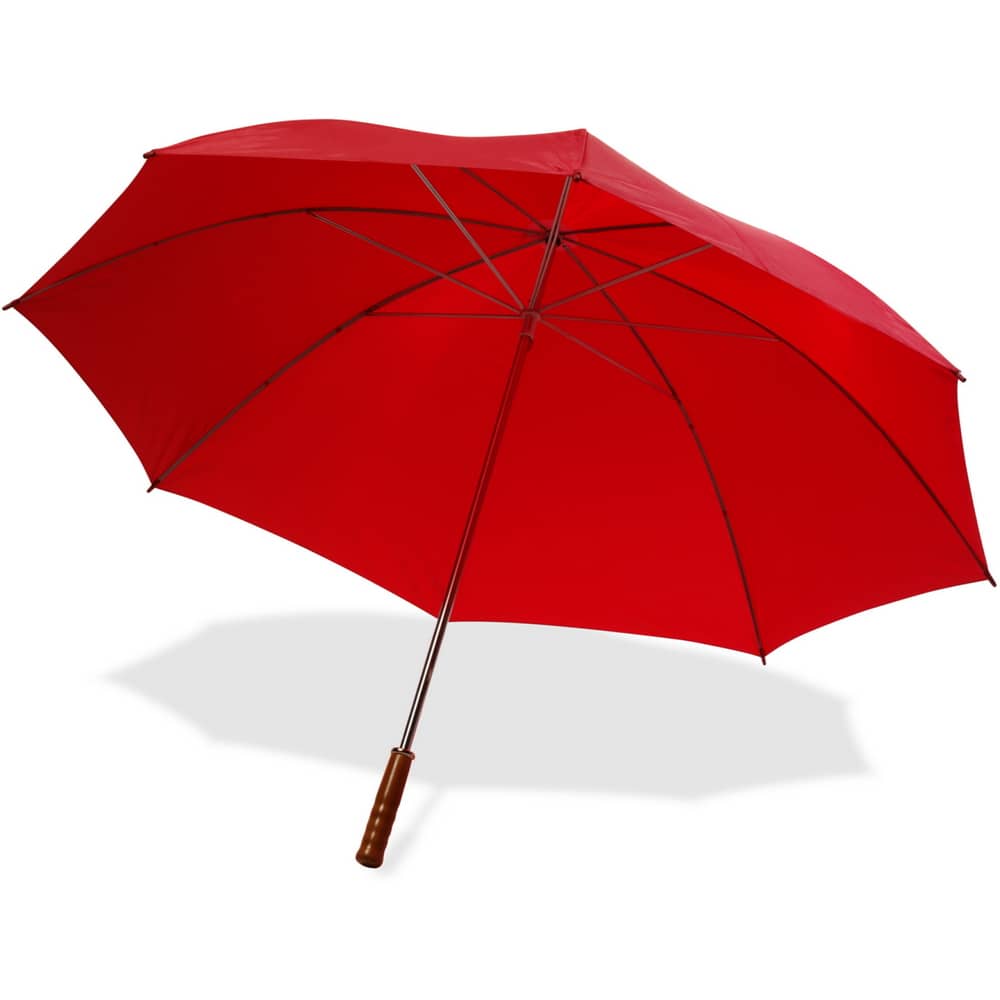 Regenschirm m. geradem Holzgriff