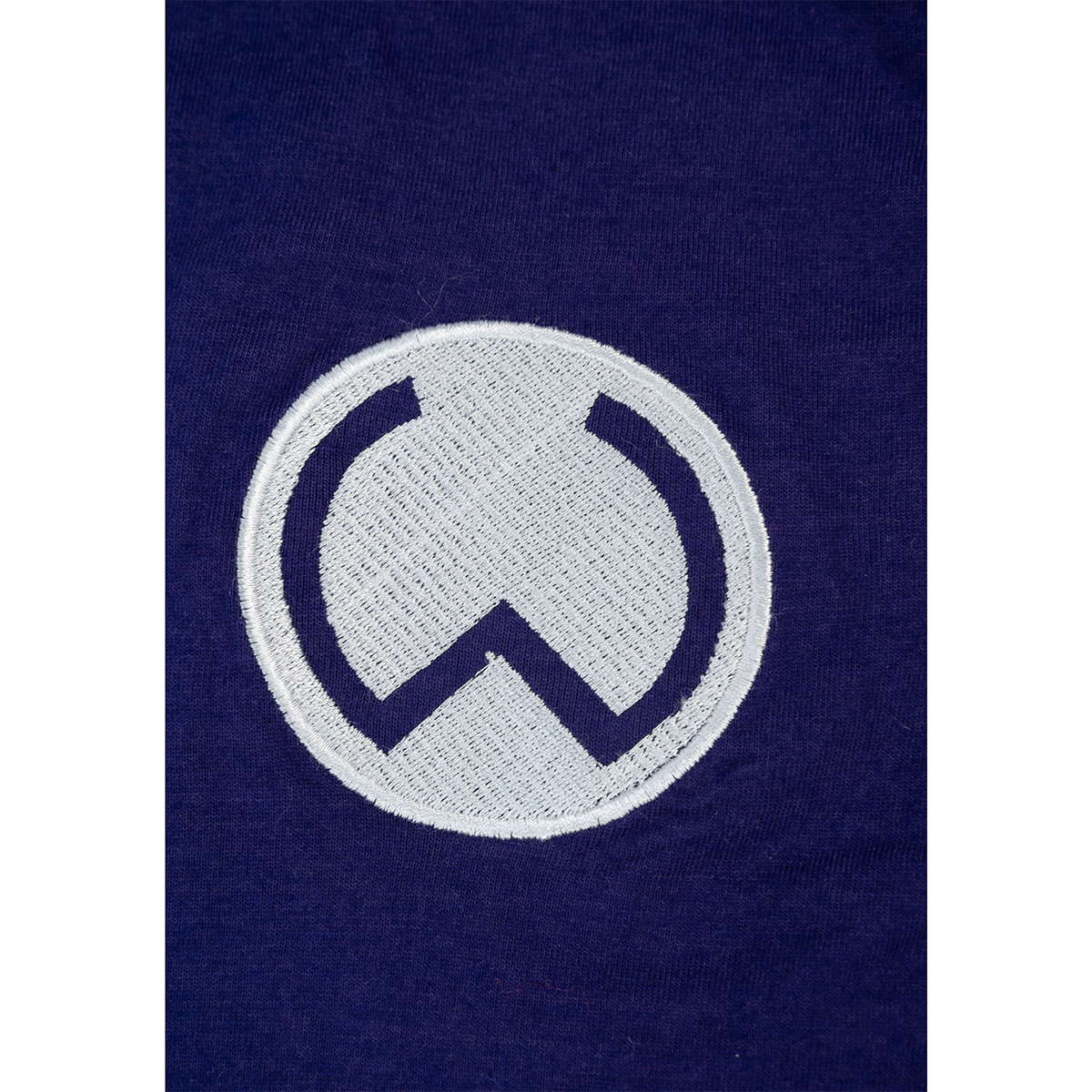 Retro Shirt uni aus Baumwolle
