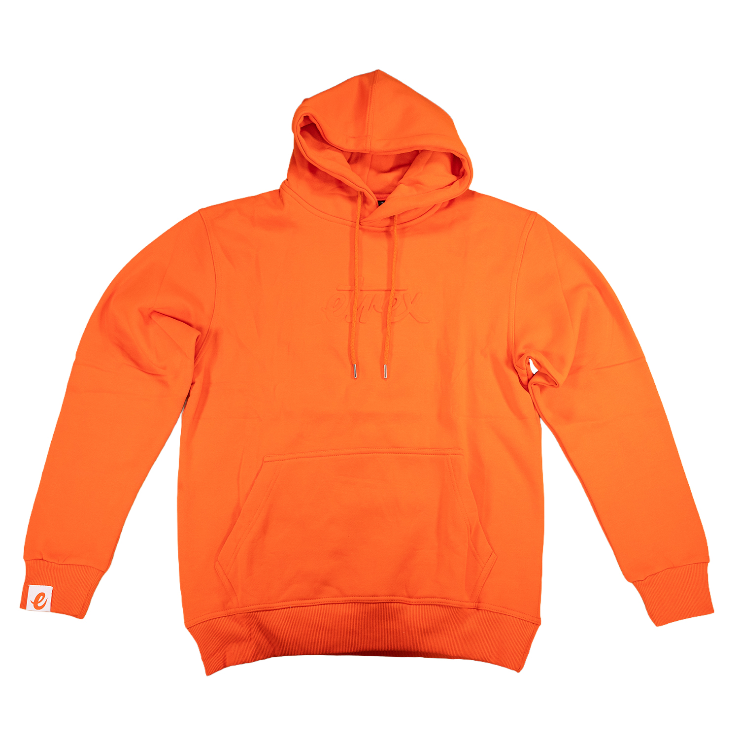 Hoodie mit geprägtem Logo